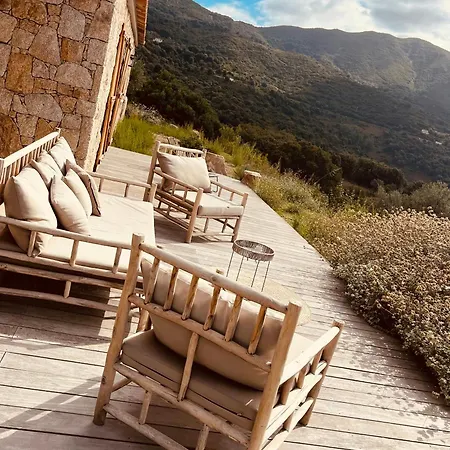 Nyaraló Beautiful Stone House With Sea View In Corsica *