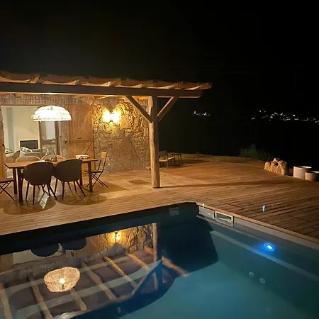 Beautiful Stone House With Sea View In Corsica * Sari-D'orcino