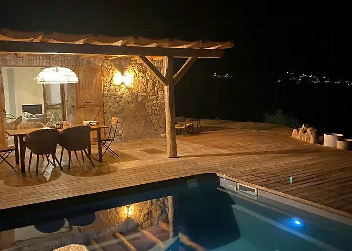 Beautiful Stone House With Sea View In Corsica * Sari-D'orcino